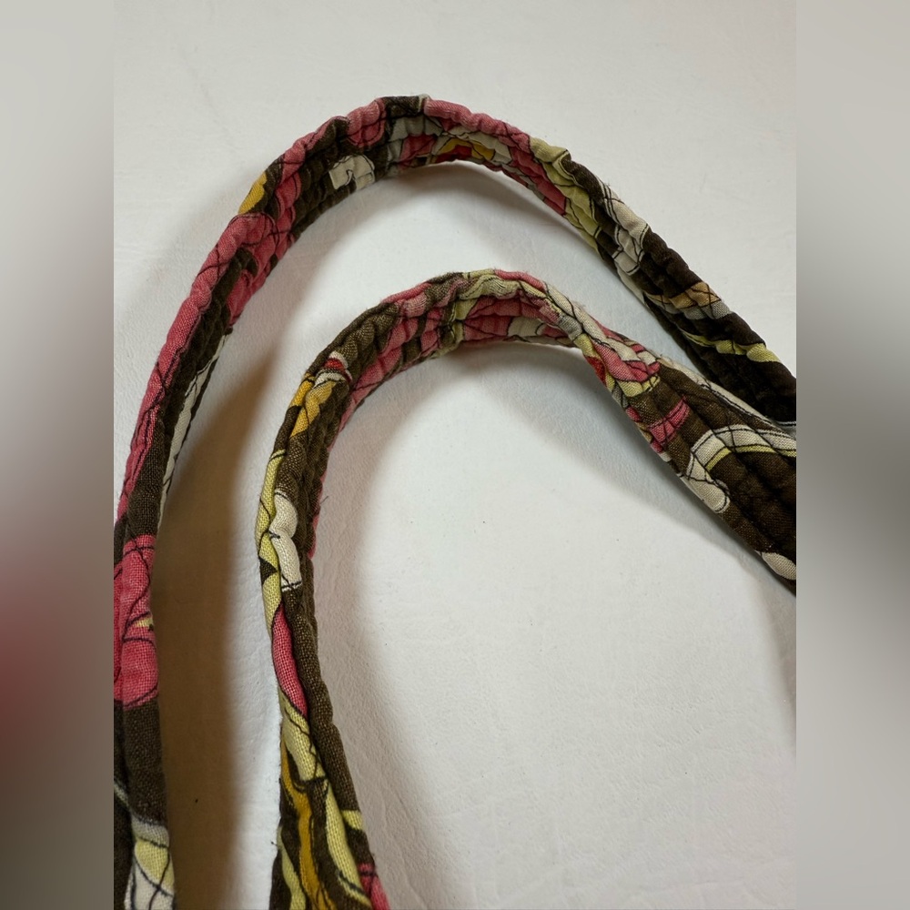 Vera Bradley Puccini zipper bag / tote wear on handles, retired 2013 pattern - Picture 9 of 9